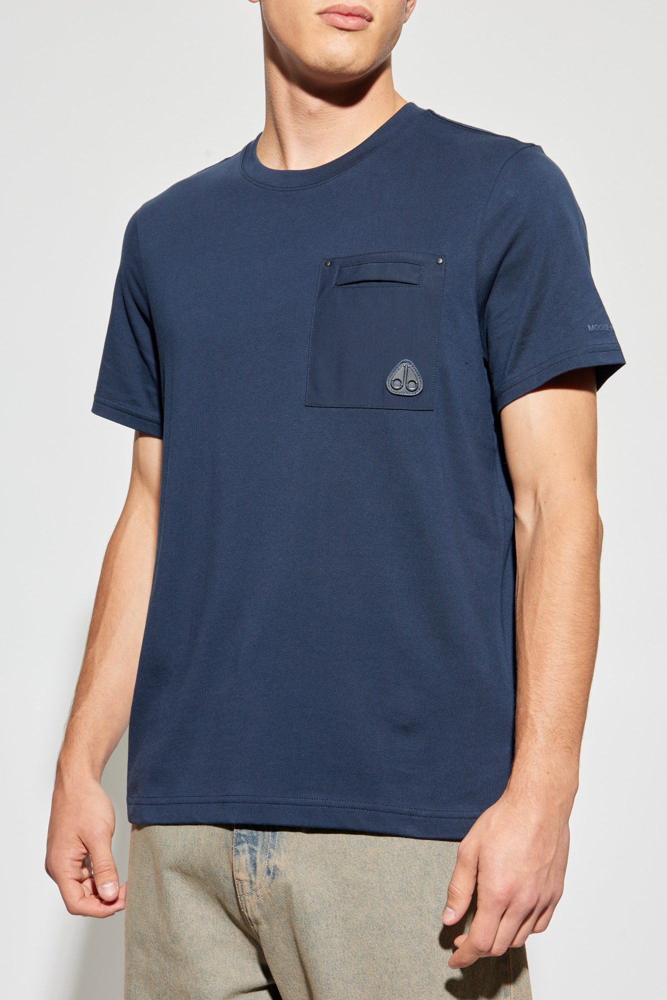 Moose Knuckles T-shirt with pocket | Men's Clothing | Vitkac